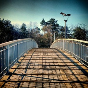 Міст Кохання в Ювілейному парку. фото foursquare.com